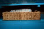 Add Basket for Remotes, Transform Outdated Furniture with Paint