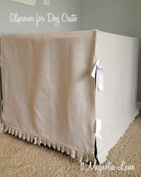 Dog Crate Slip Cover Dog Crate Slip Cover by 11 Magnolia, Pet pattern tutorials