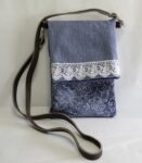 Front of Cross Body Hipster, Create New from Old Jeans