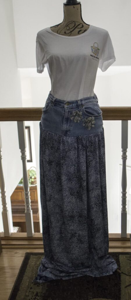 Jeans Skirt Jeans Skirt, Create New Looks From Old Jeans