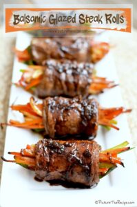 Balsamic-Glazed-Steak-Rolls-by-PitcureTheRecipe-com2 Balsamic Glazed Steak Rolls, July 4th Party