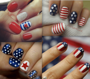 Nail Art Nail Art, July 4th party