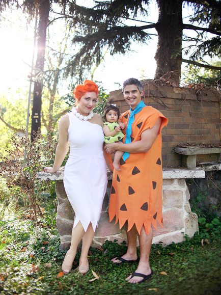 Fred and Wilma The Flintstones, DIY Halloween Costumes around the web
