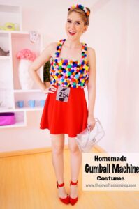 Gumball Costume (1) Gumball Machine Costume,DIY Halloween Costumes from around the web