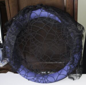 Webbed Wreath with Bow Webbed Wreath with Bow, 99 Cent Store Halloween Wreath