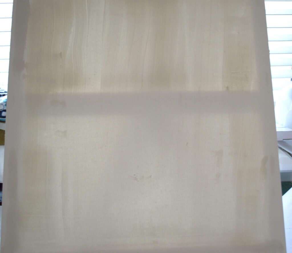 canvass-covered-in-dry-wall-compond Canvass Covered in Dry Wall Compound., Paint your own Christmas Angels