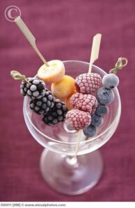 Frozen Fruit Skewers New Years Around the Web