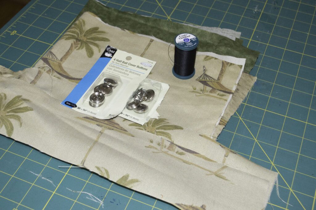 What you will Need Chair Pad Easy Sew Reversible Chair Pad