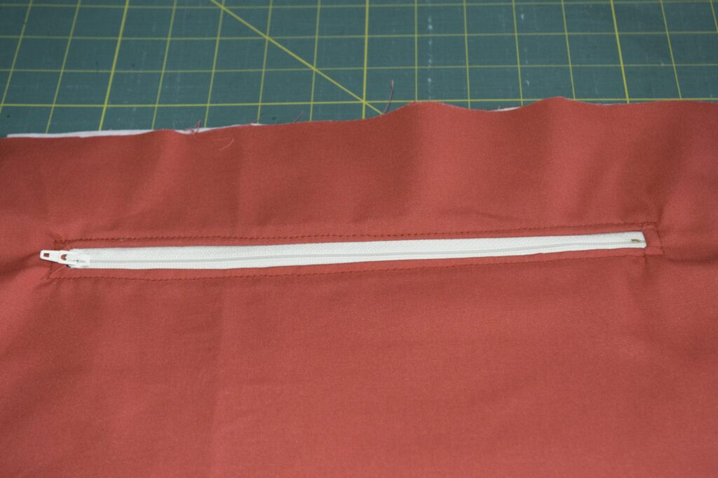 Add a Zippered Pocket Easy DIY Drawstring Backpack
