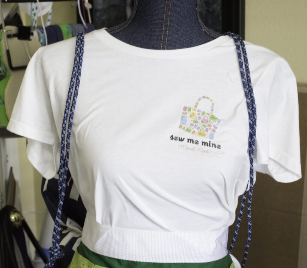 Add the Cording Easy DIY Drawstring Backpack
