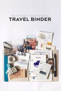 Travel Binder Vacation Projects on the Web
