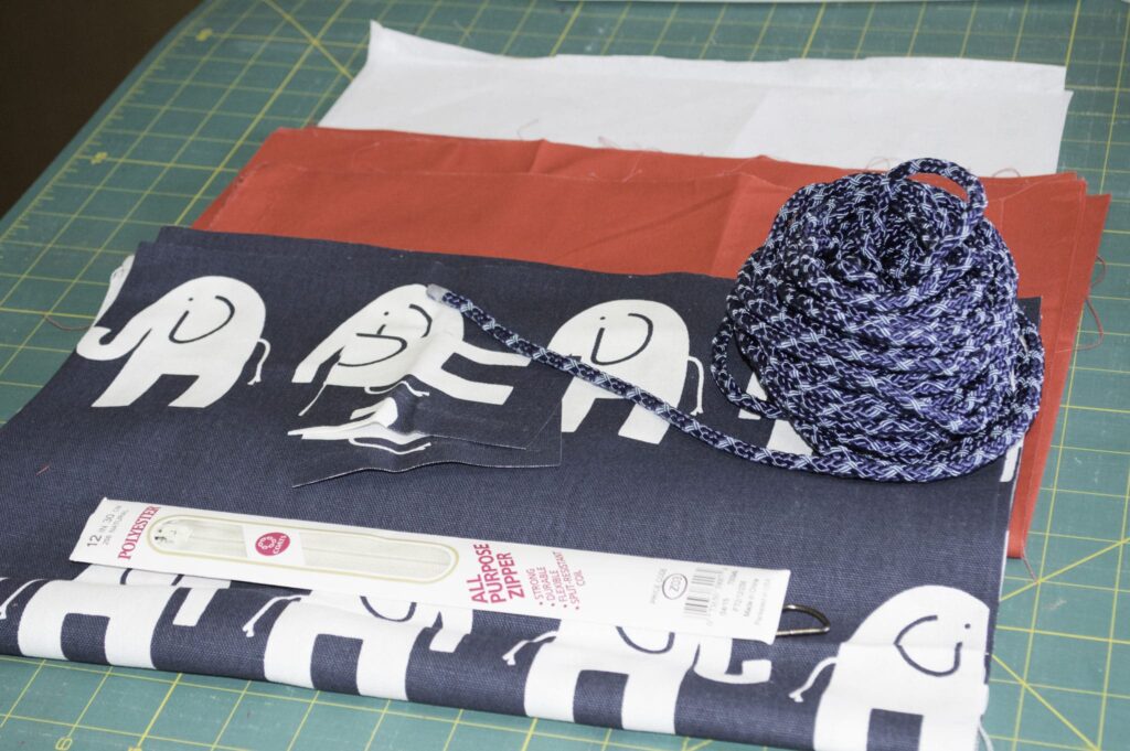 What you will Need Easy DIY Drawstring Backpack