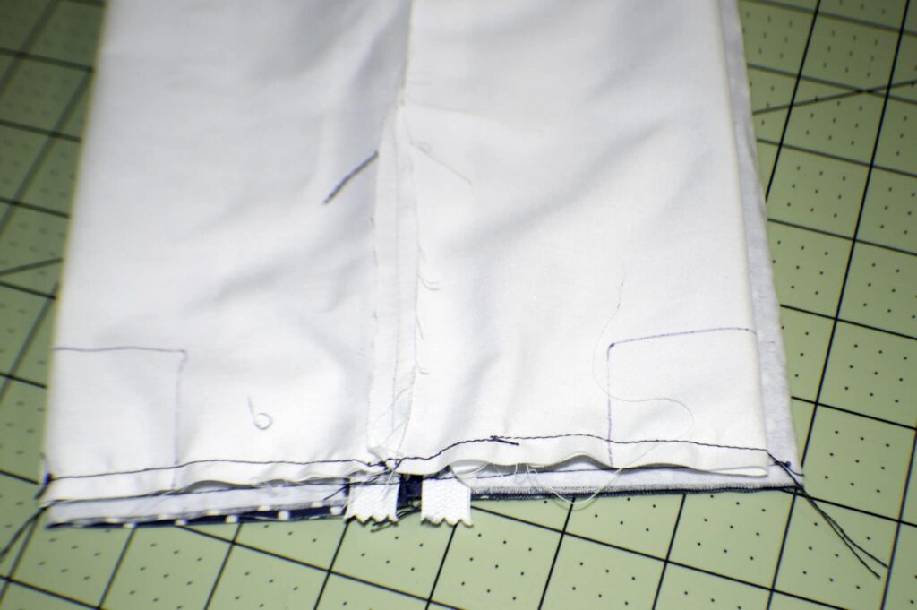 Cut Out the Corners Boxy Zippered Pouch