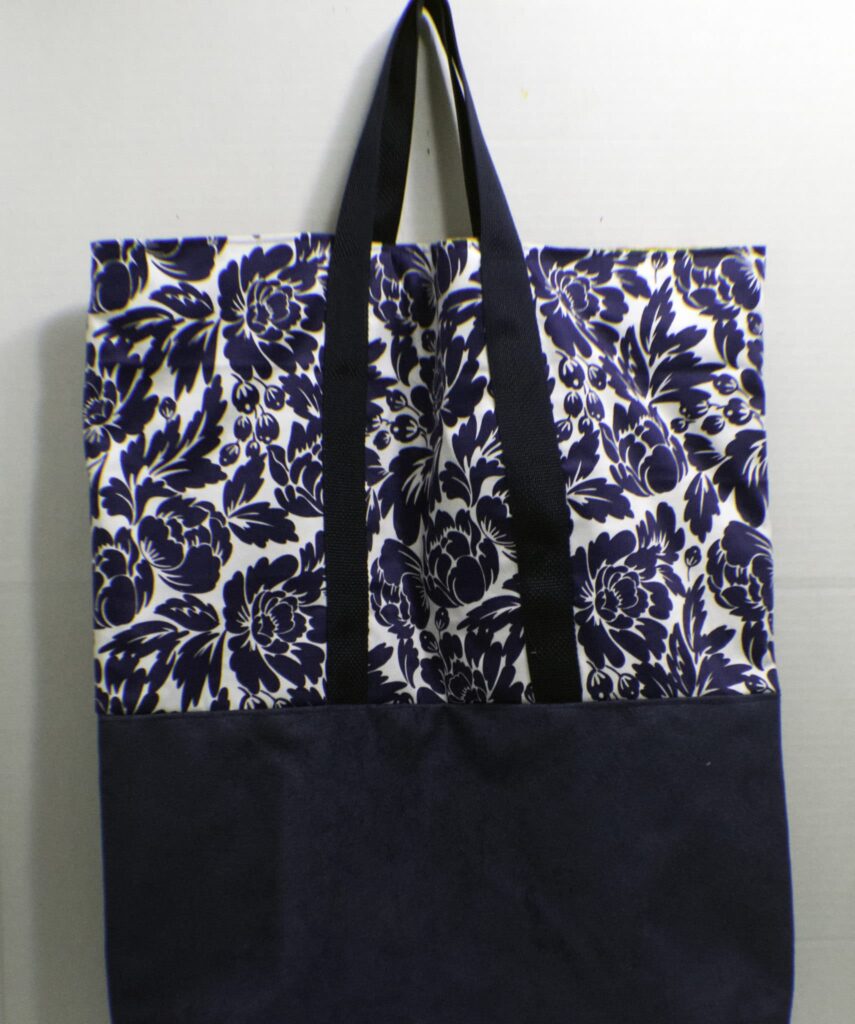 Finished Bag Sew a basic tote using remnants