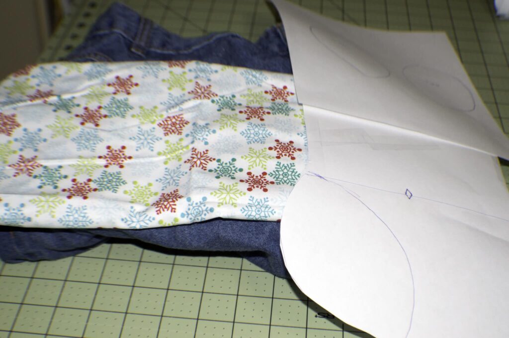 What you will Need Christmas stocking Country Christmas Stocking from jeans