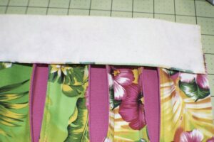ASdd the Top Panel to the Body Pleated Clutch Handbag Tutorial