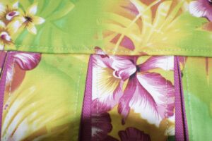 Top Stitch Along the Edge Pleated Clutch Handbag Tutorial