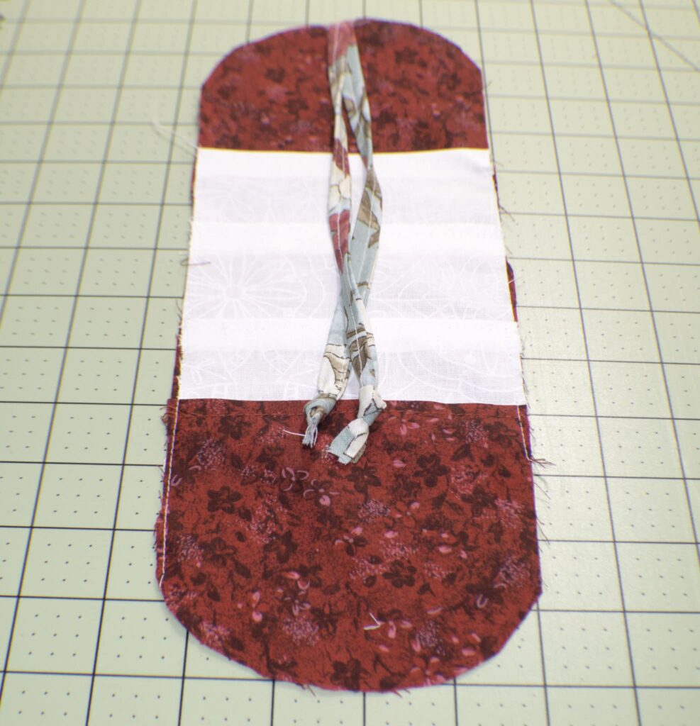 Add the Tie How to make a travel sewing kit
