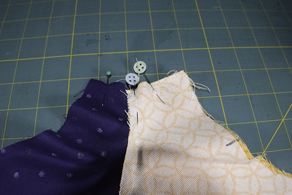 How to sew a Japanese knot bag