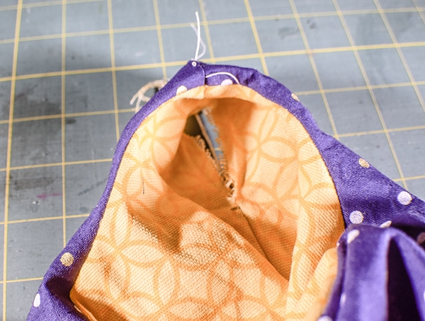 How to sew a Japanese knot bag