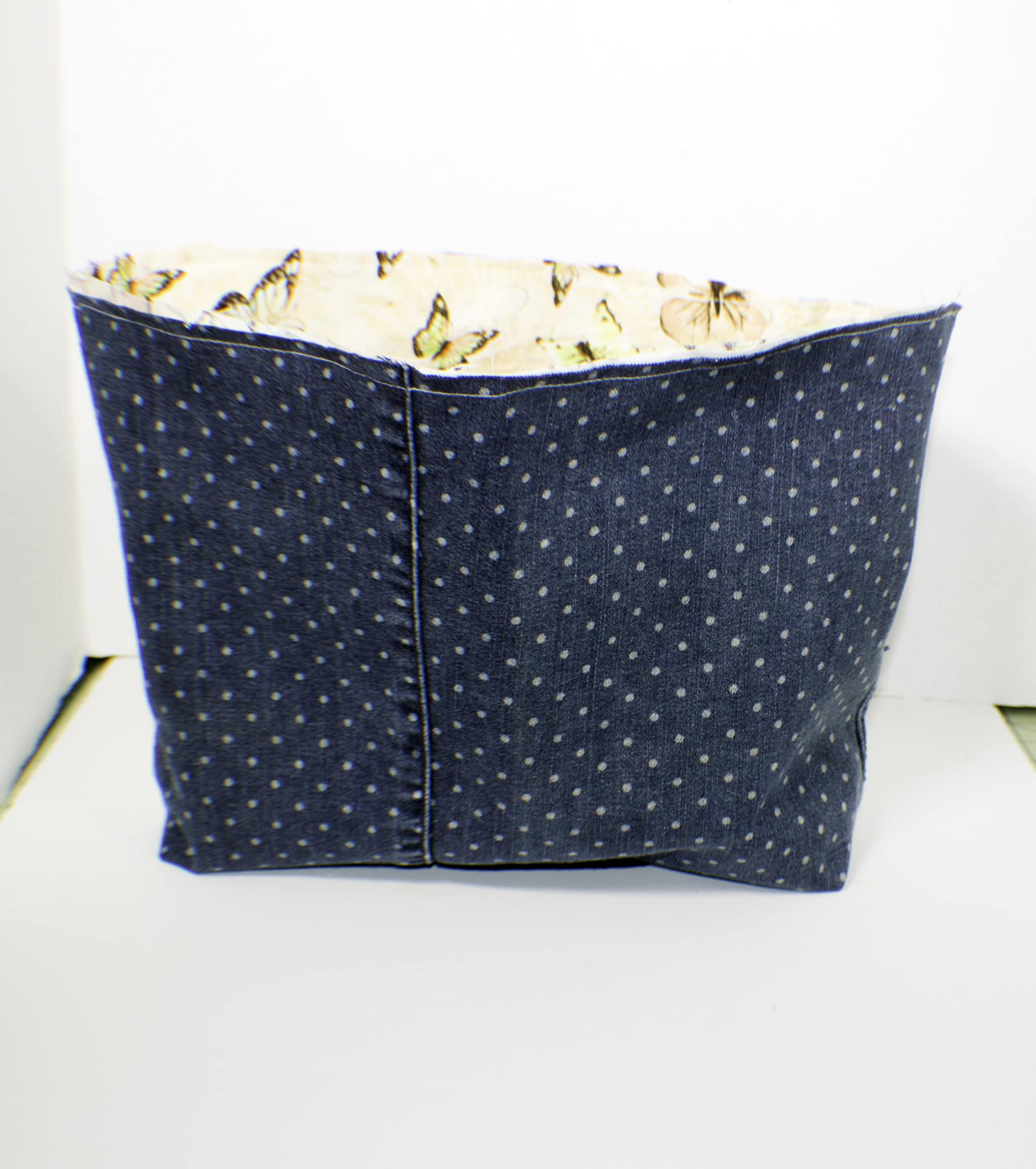 Upcycled Jeans Tote Bag Pattern And Tutorial