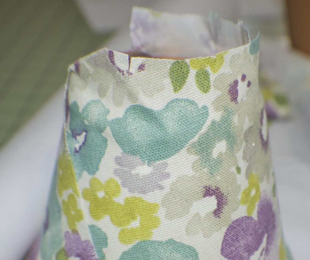 How to make fabric covered plant pots How to make fabric covered plant pots