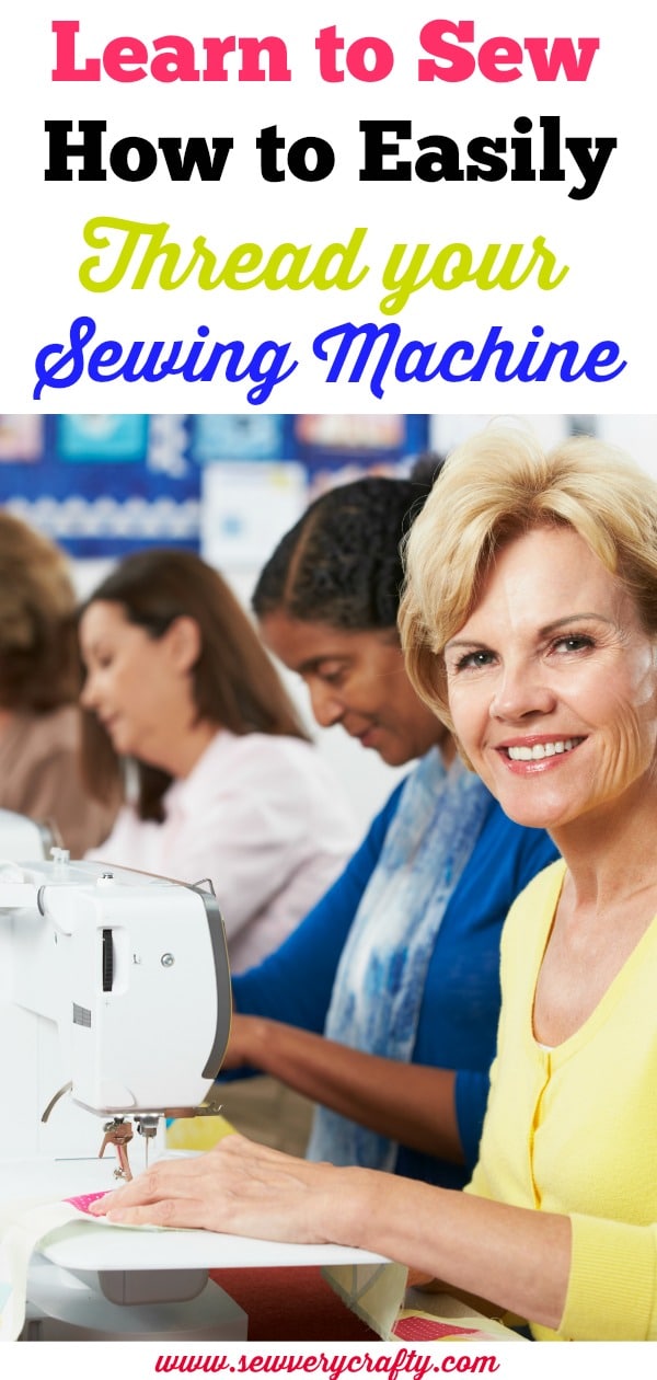How To Thread A Sewing Machine - Sew My Place