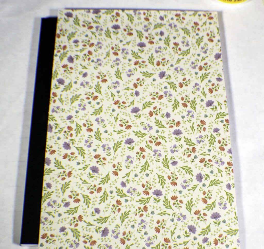 Turn a composition book into a beautiful journal