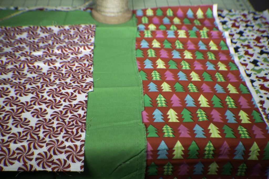 How to make a Christmas Patchwork star