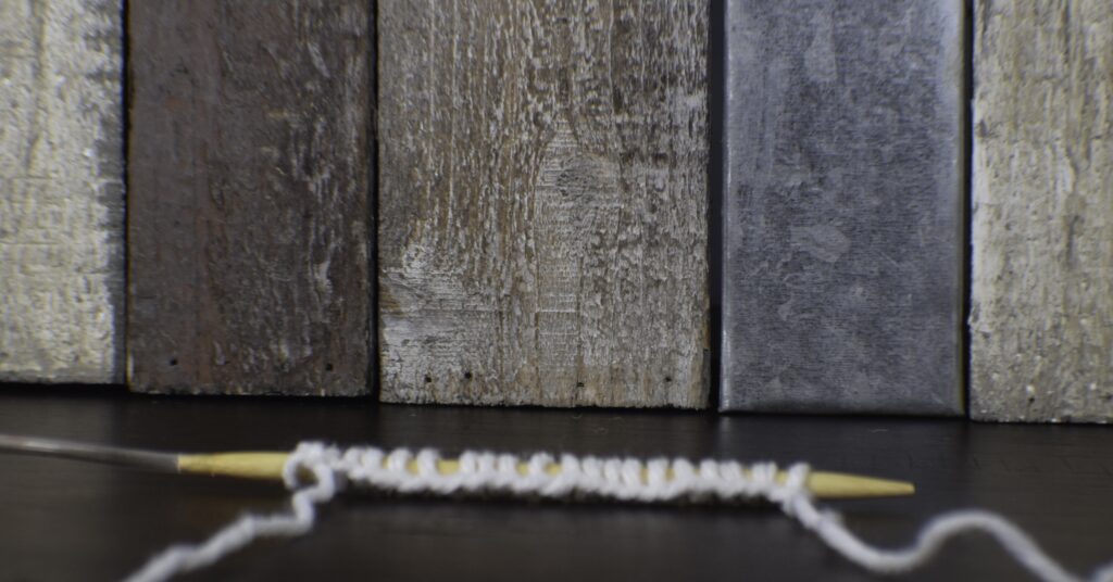 Easy Knit Christmas Bells