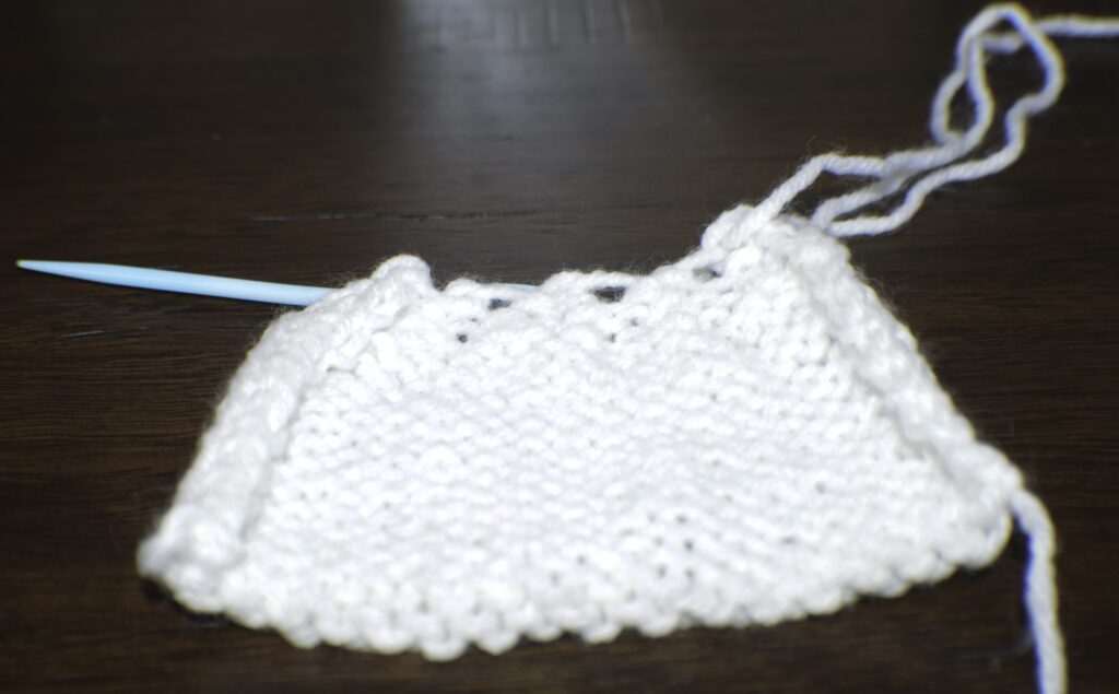 Easy Knit Christmas Bells
