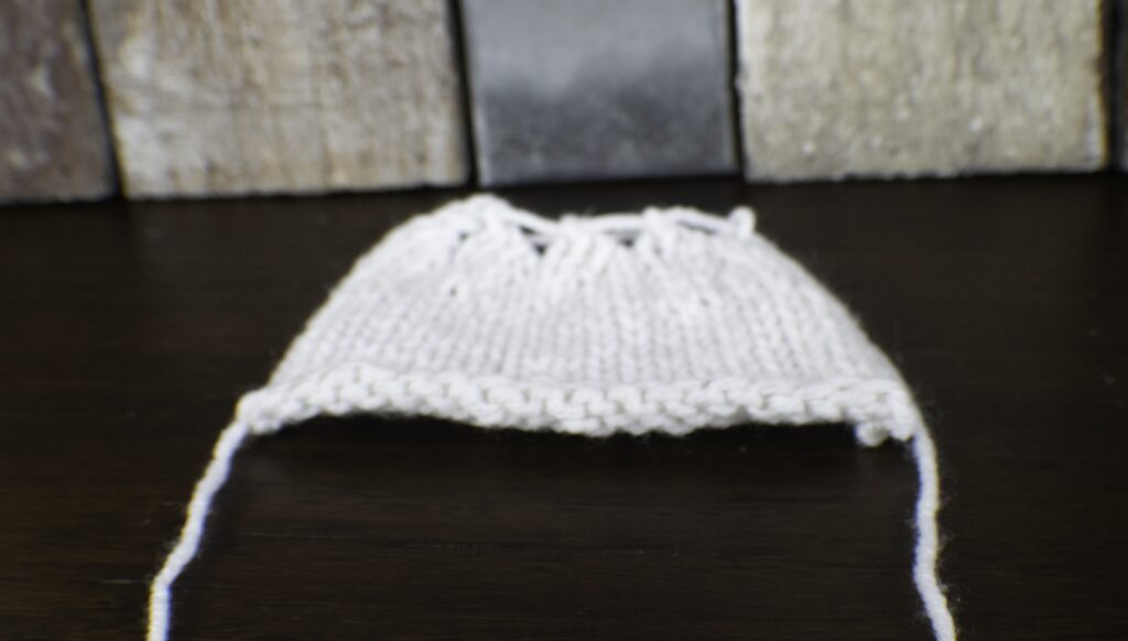 Easy knit Christmas Bells