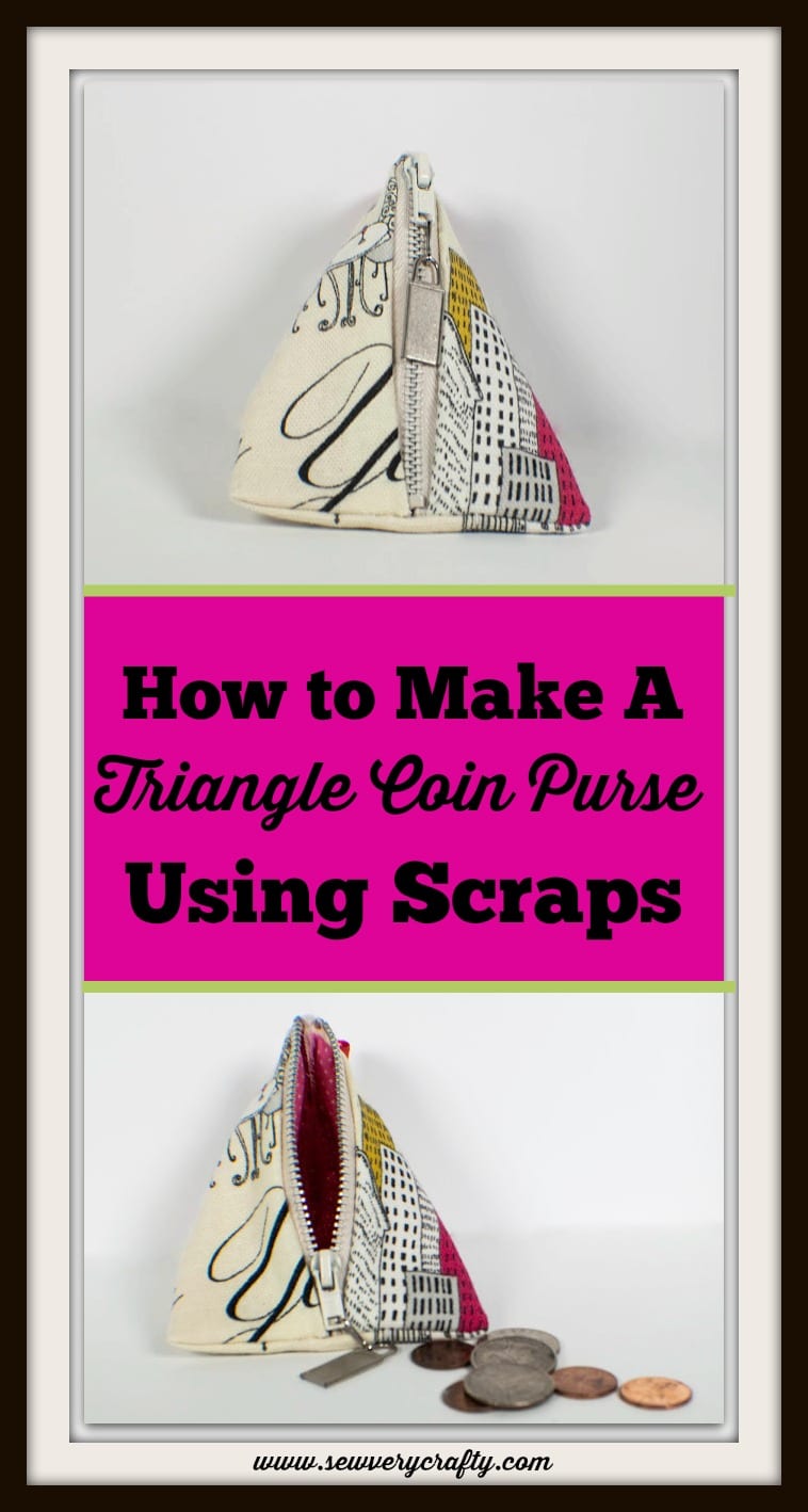 How to Make a Triangle Coin Purse - Sew Very Crafty