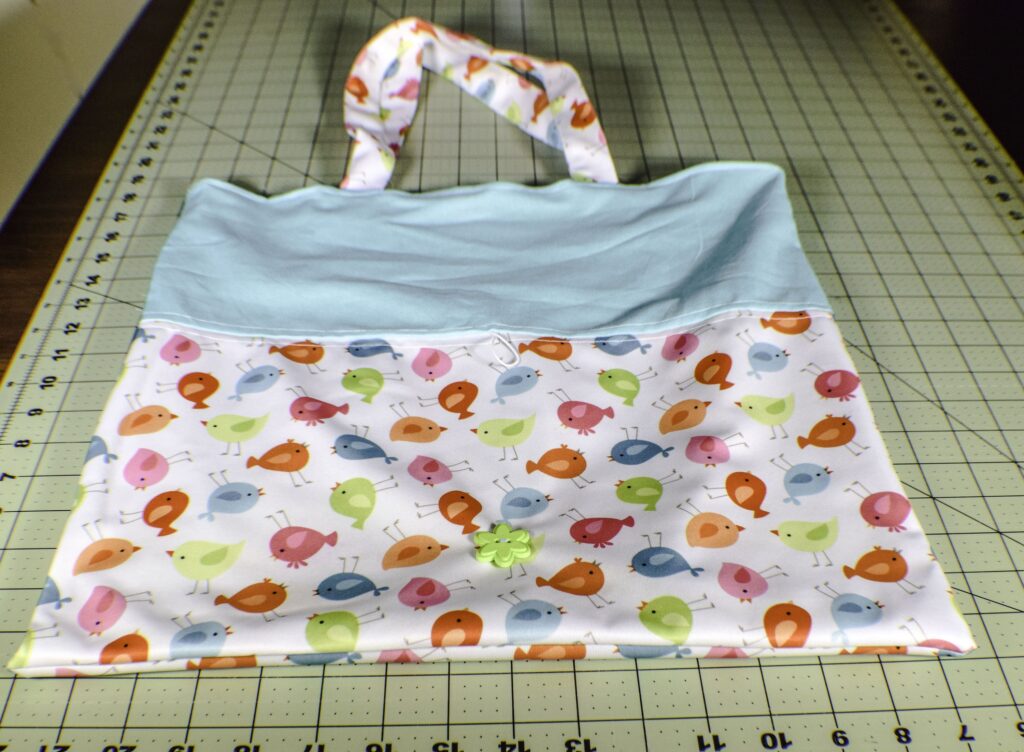 How to make a roll-up shopping bag