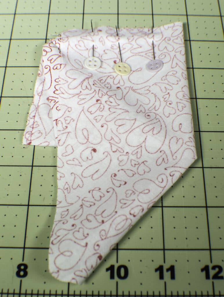 How to make fabric envelopes