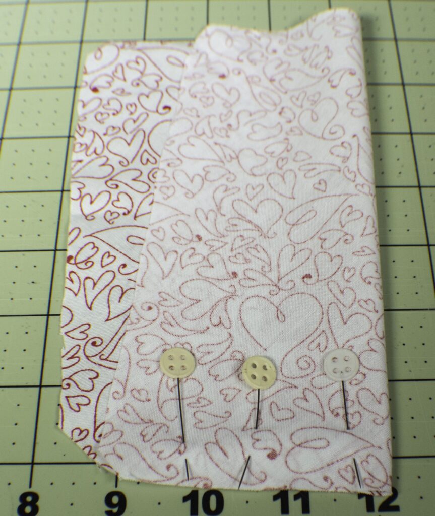 How to make fabric envelopes
