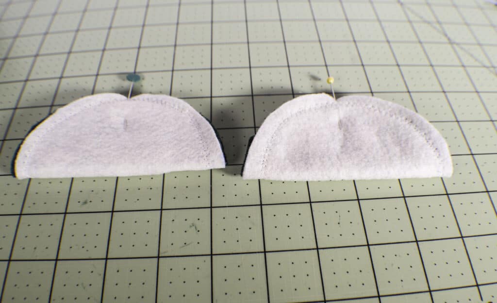 New years wishes felt fortune cookies