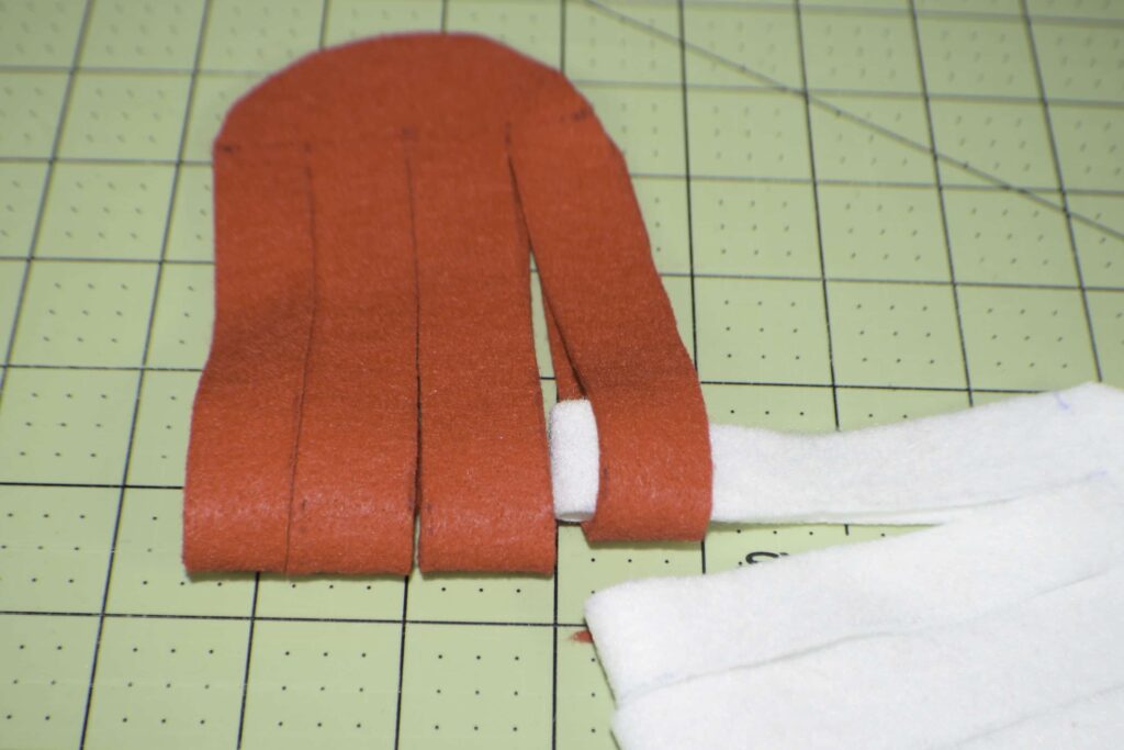 How to make a woven heart pouch