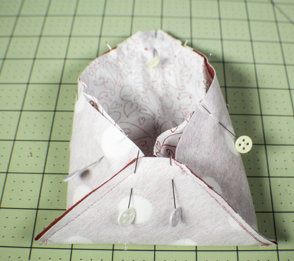 How to make fabric envelopes