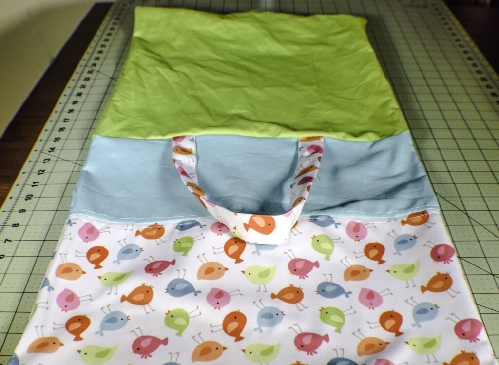 How to make a roll-up shopping bag