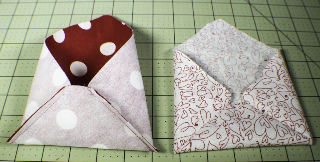 How to make fabric Envelopes