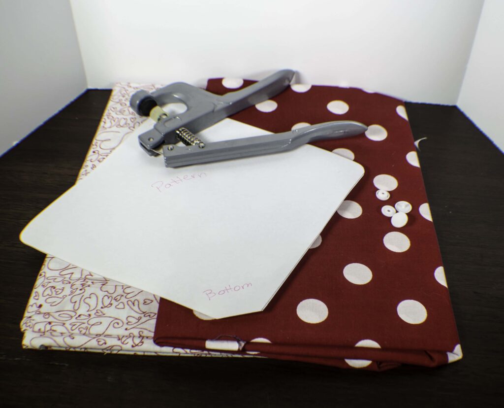 How to make fabric envelopes