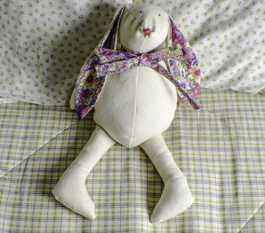 Make a cuddly bunny
