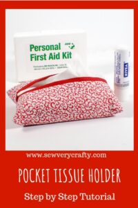 Make a Pocket Tissue Holder - Sew Very Crafty