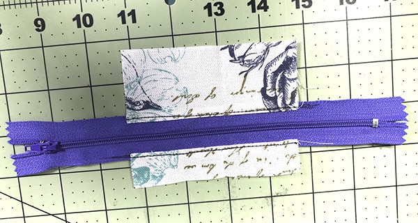 Make a key chain wallet