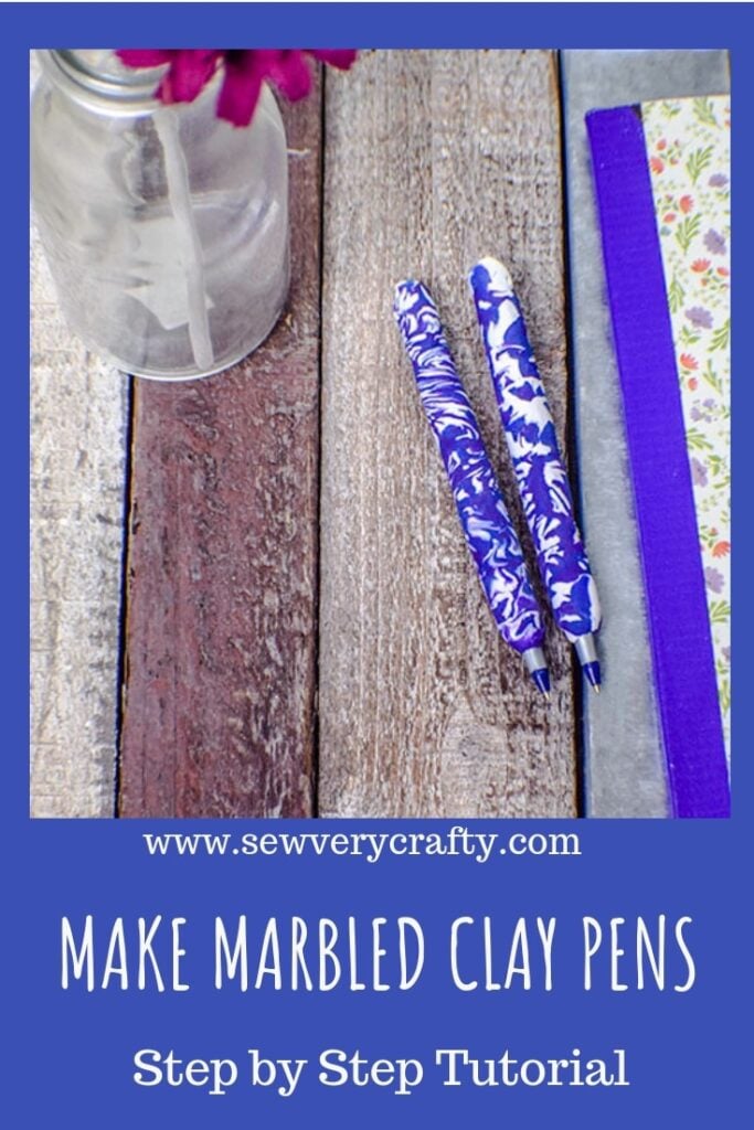 Simple DIY Marbled Pen Tutorial