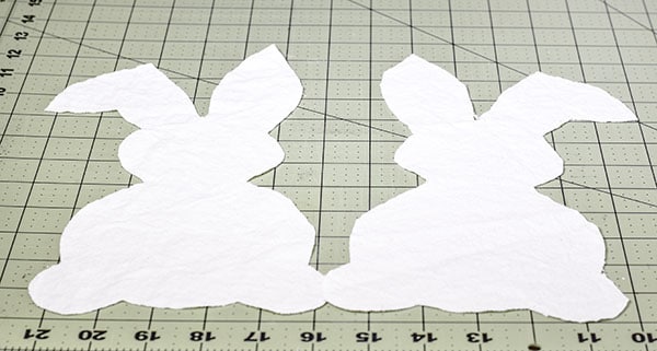Make a simple easter bunny softie