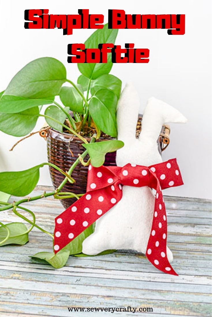 Make A Simple Easter Bunny Softie