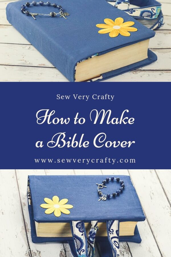 How to Make a Bible Cover - Sew Very Crafty