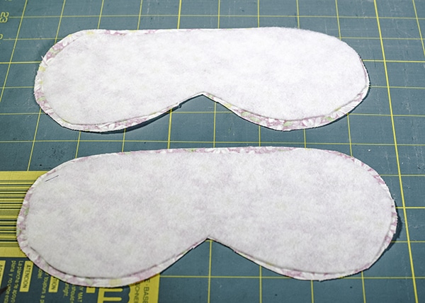How to make a padded sleep mask